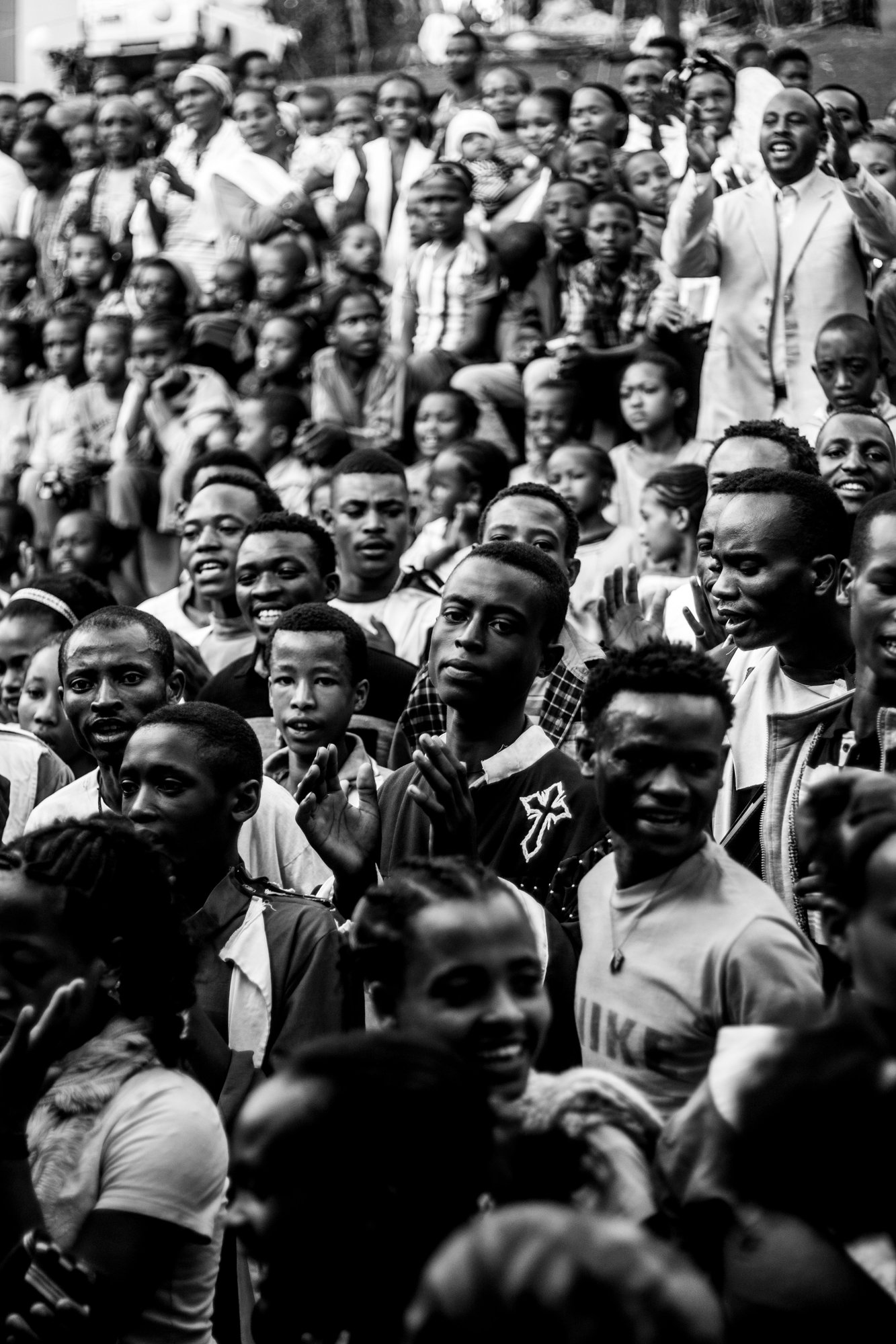 African youth crowd - UnionSphere